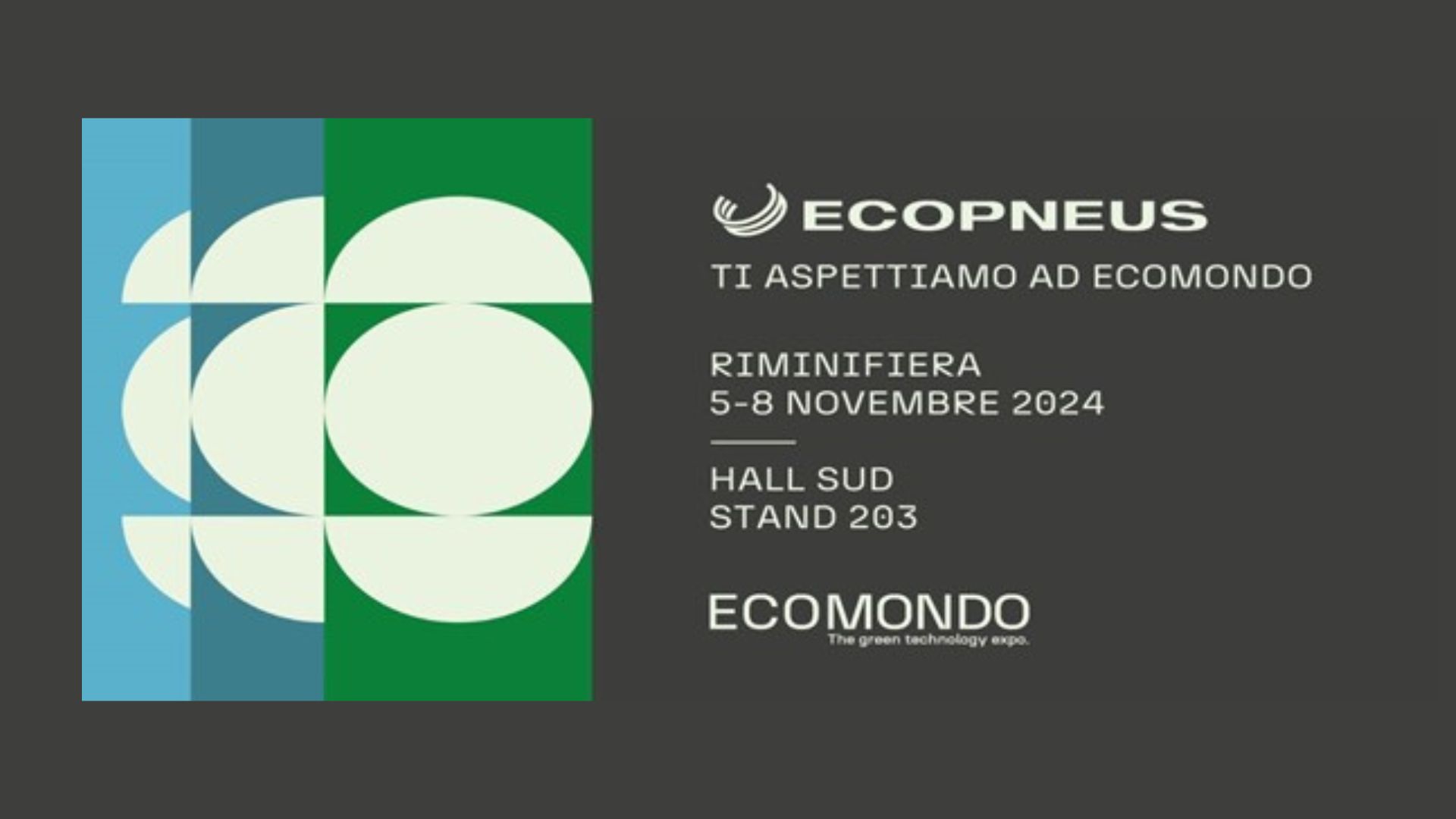 ecopneus ecomondo 2024 appuntamenti